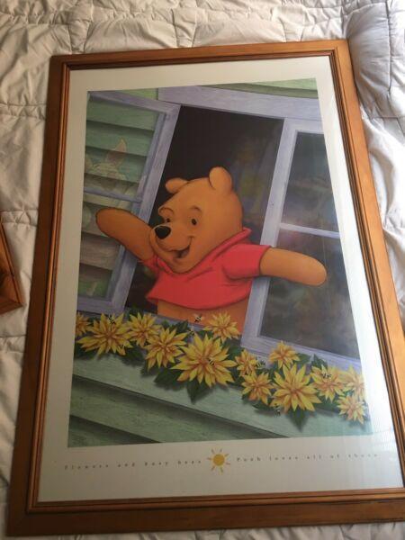 x2 Pooh bear frames