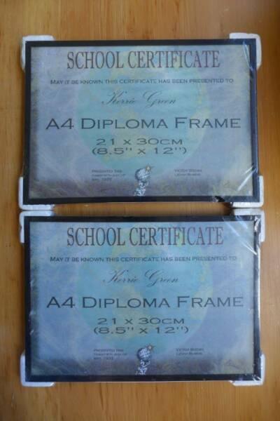 2 A4 Document/Picture Frames (Still Available)