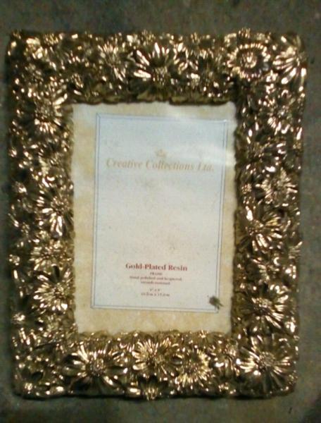 Gold plated frame