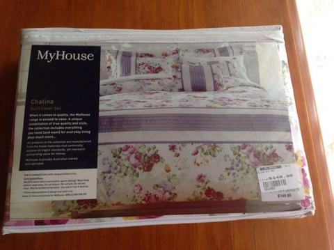 Quilt Cover, (My House) - Double/King Single (NEW)