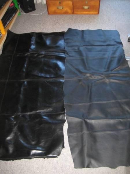 VARIOUS LEATHER OFFCUTS / PIECES
