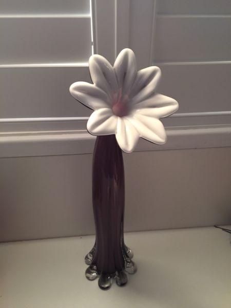 Purple Flower Vase