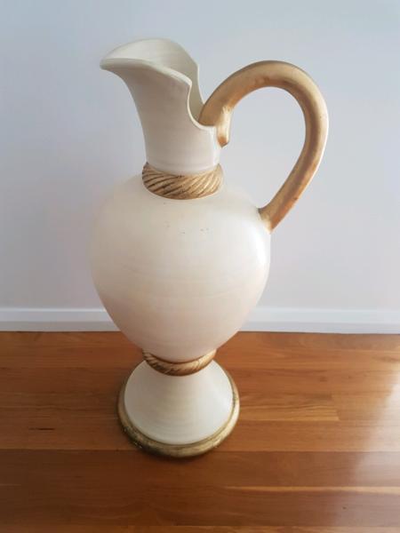 Large cream vase