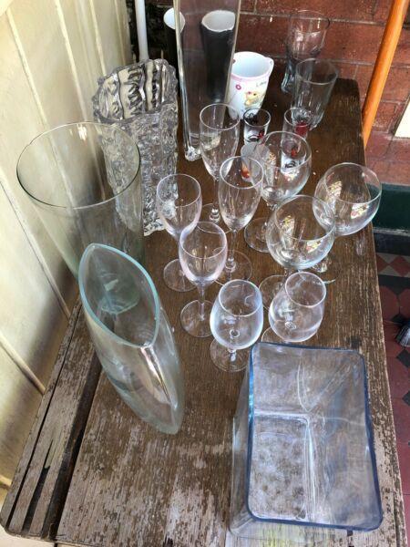 Glassware vases make an offer