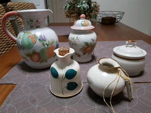 Porcelain & Stoneware items $30 for all items