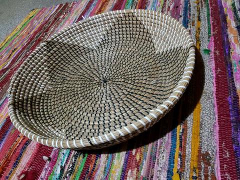 Large Handmade Woven Fruit Bowl