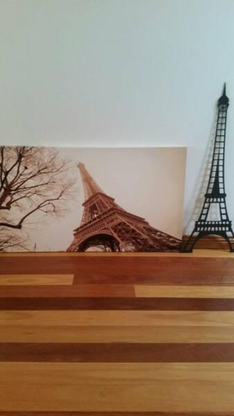 EIFFLE TOWER PRINT & SHILLOUETTE