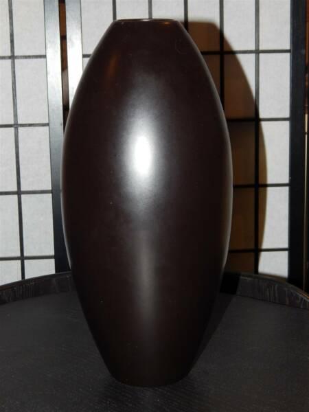 Large Matt Black Vase - Made in Portugal