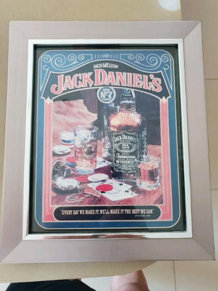 Jack Daniels picture frame