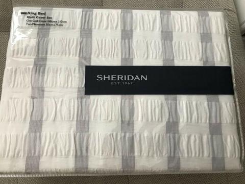 Sheridan King Quilt cover set