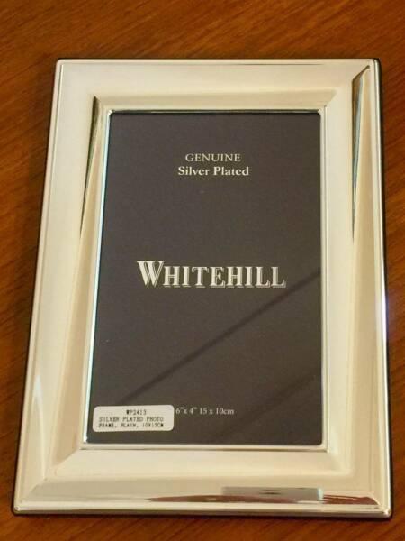 Whitehill Silver Plated Photo Frame 20x15cm - still in box