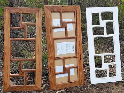9 Picture Recycled Photo Frame