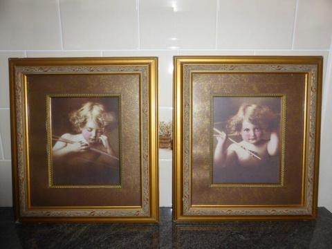 Beautiful Antique Gold Picture Frame