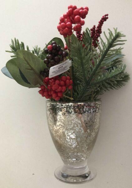 NEW Pottery Barn Faux Berry Arrangement in Pot (3 Avail)