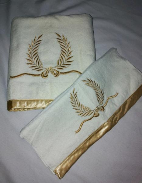 DECORATIVE Embroidered Hand Towels from USA