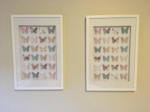Butterfly Art Frames - Adairs