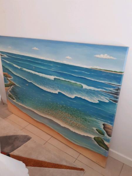 Seascape oil on canvas