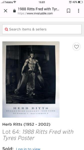 Herb Ritz framed print