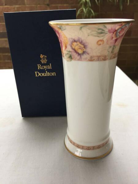 Royal Doulton Bud Vase and Sweet Dish