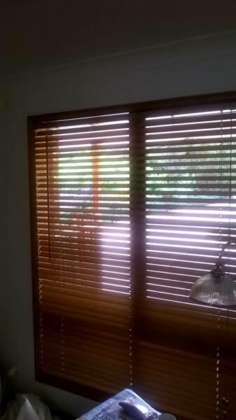 Timber blinds