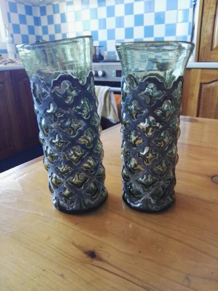 Mexican Vases Pair