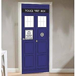 Doctor Who TARDIS Door Cling