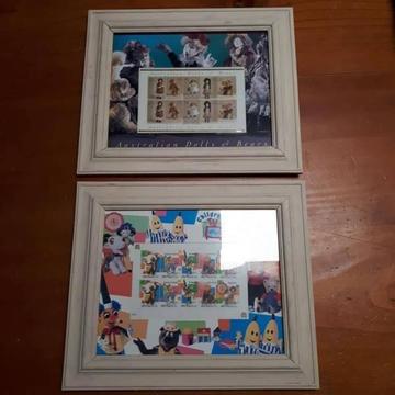 Framed Stamp Sets - kids room decor