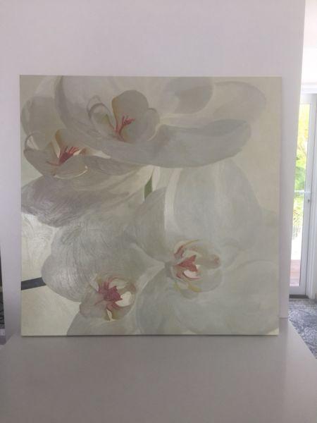 Quality Painted Wall Art - flowers