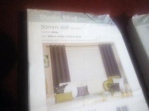 Studio blinds 1 brand new in box never taken out of box