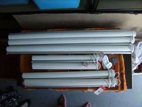 Blockout Roller Blinds. Different sizes. Near new. $45 to $65