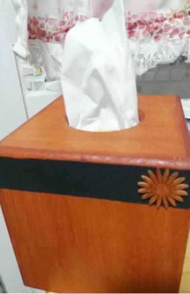 Tissue Box Holder and Desk Set