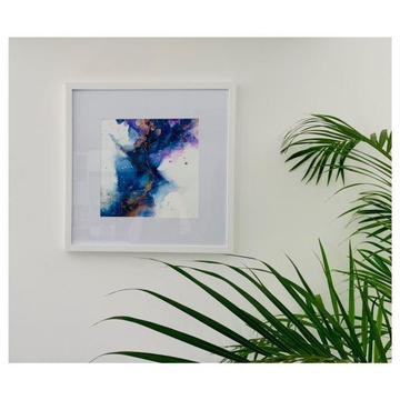 Lily Rose Creative Co. Original framed artwork 'a wanderers world'