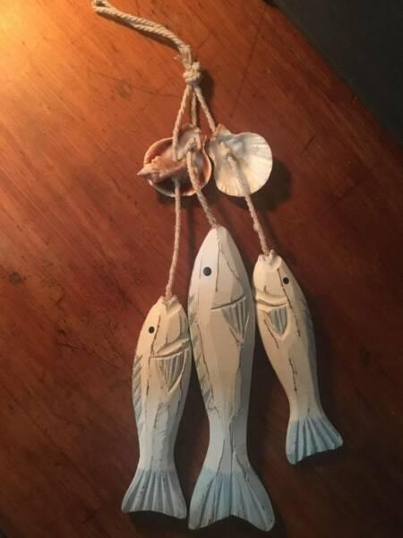 Wooden Decorative Fish Hanger