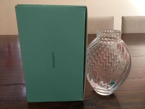 Genuine Tiffany & Co Crystal Vase