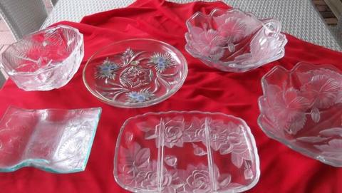 Glass - dishes, candle holders and more