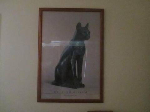 Framed Print of The Gayer Anderson Cat Egyptian Goodess Bastet