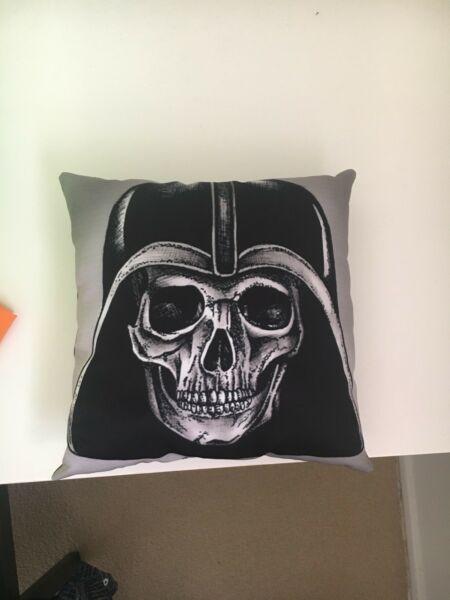 Darth Vader Skeleton Face Pillow