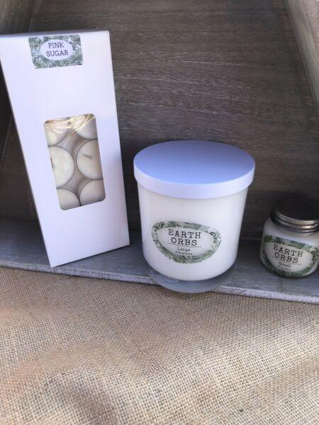 Homewares Candles and melts 100% soy wax