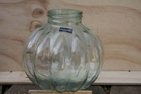 GLASS BOWL ROUND ONION SHAPE (many uses)