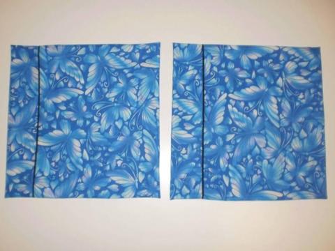 Blue Butterfly Pillow Cases