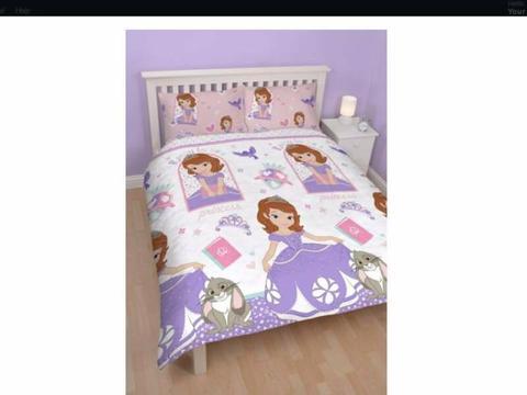 Sofia The First Double Quilt Duvet Cover Double