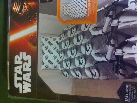 Star Wars Duvet Quilt Cover Single The Force Awakens Stormstooper