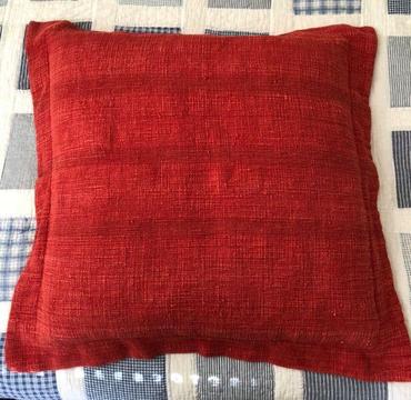 European size cushions x 2 in excellent condition