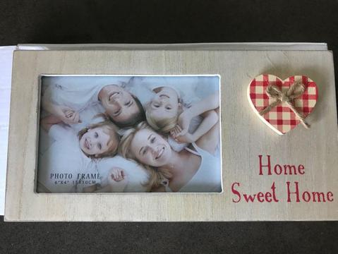 Home sweet home / housewarming gift photo frame