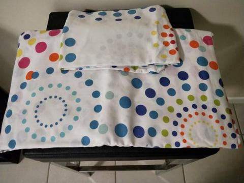 Single Bed Quilt Cover Set and Sheet Set