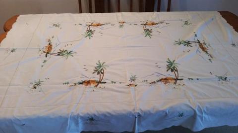 Home decore. Fancy Worked Tablecloths