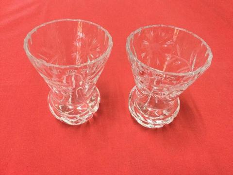 Lead Crystal Vases 8 cm