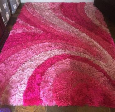 Big pink rug