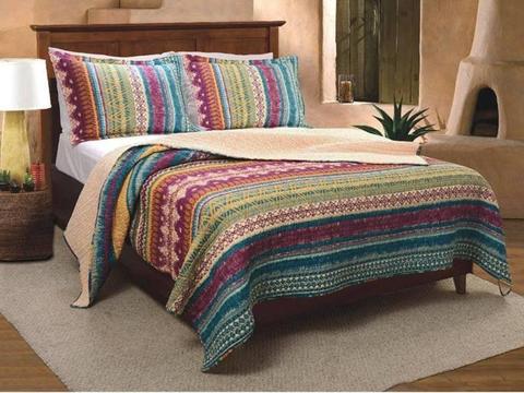 Greenland Home Fashions Southwest Quilt Set - Full/Queen size