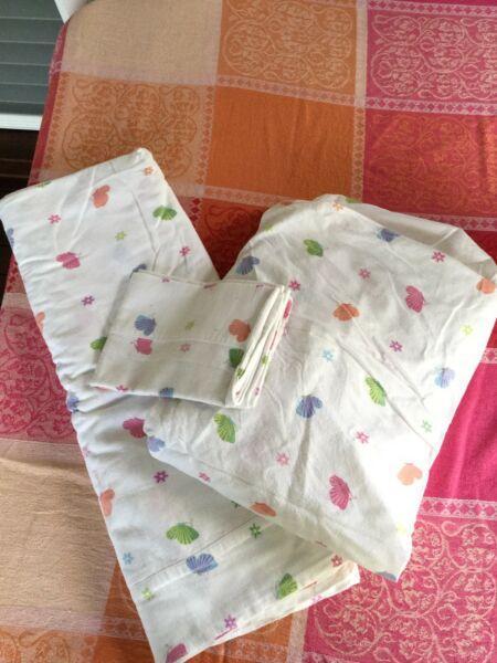 King Single Size Bed Flannelette Sheets
